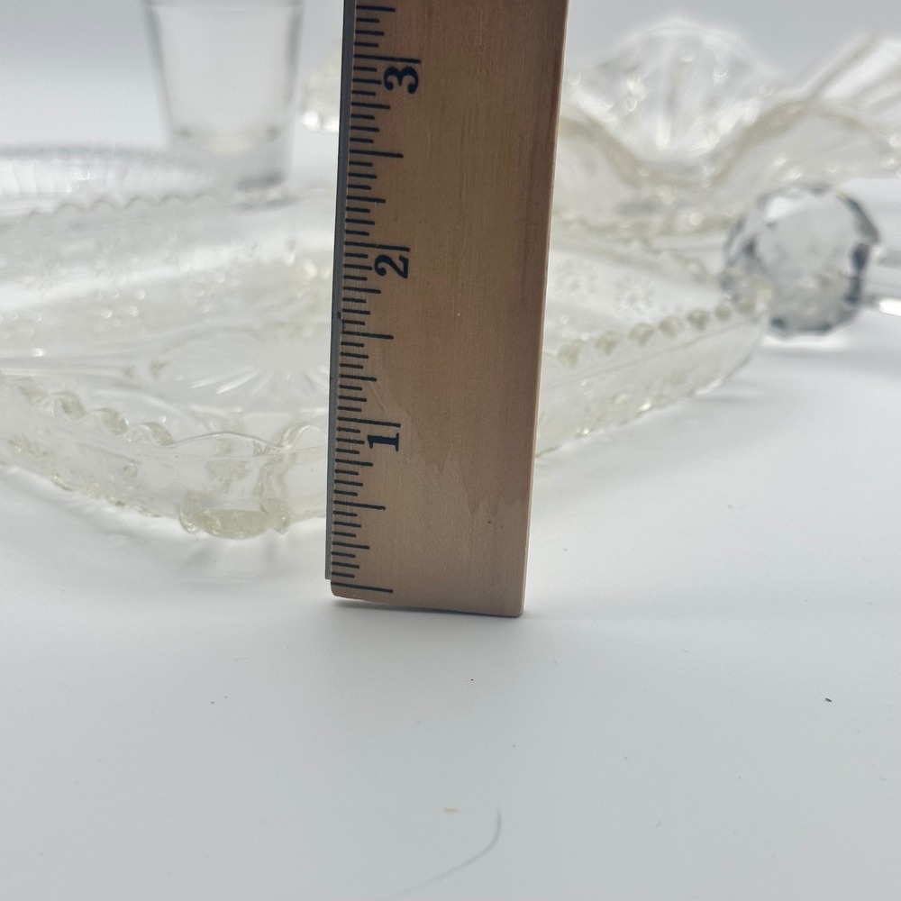 Lot of ABA and EAPG Glass 7 Pieces - Vtg Pressed Glass, Childs Cup, Hobnail etc. - Picture 12 of 16